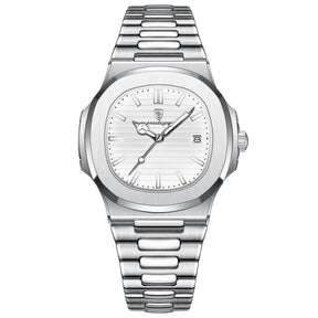 Relógio Masculino Poedagar Nautilus 40 mm | Caixa + Ajustador de Pulseira