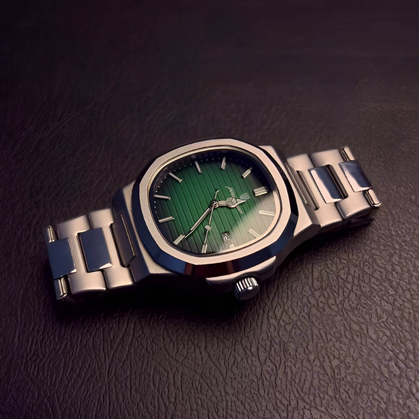 Relógio Masculino Poedagar Nautilus 40 mm | Caixa + Ajustador de Pulseira