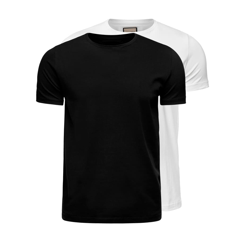 Kit 2 Camisetas Algodão Egípcio